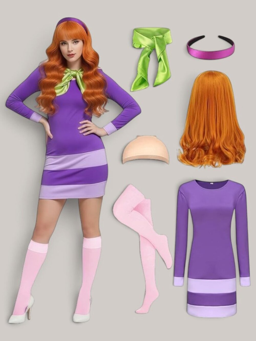 New Daphne Costume Size: Adult XL Scooby Doo